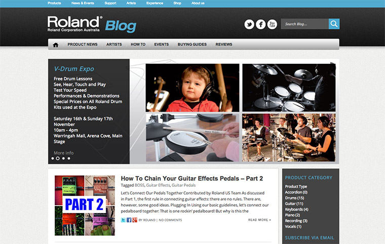 roland blog