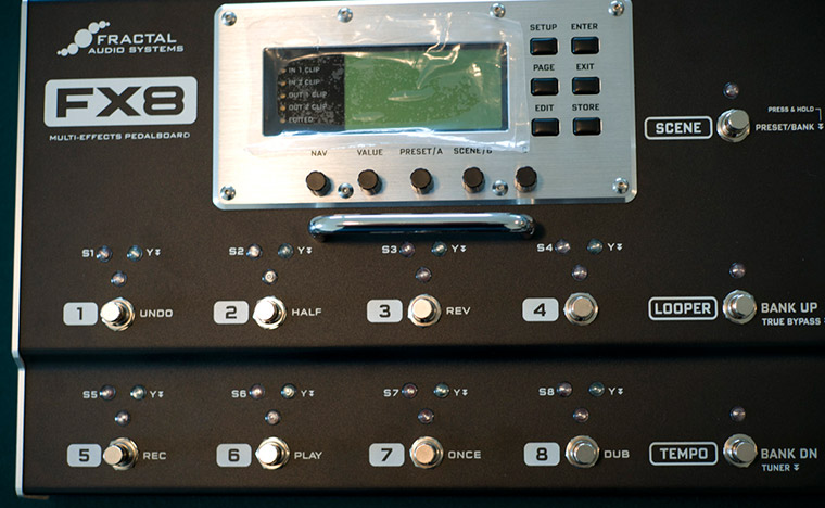 fractal audio fx-8 Multi-Effects Pedalboard