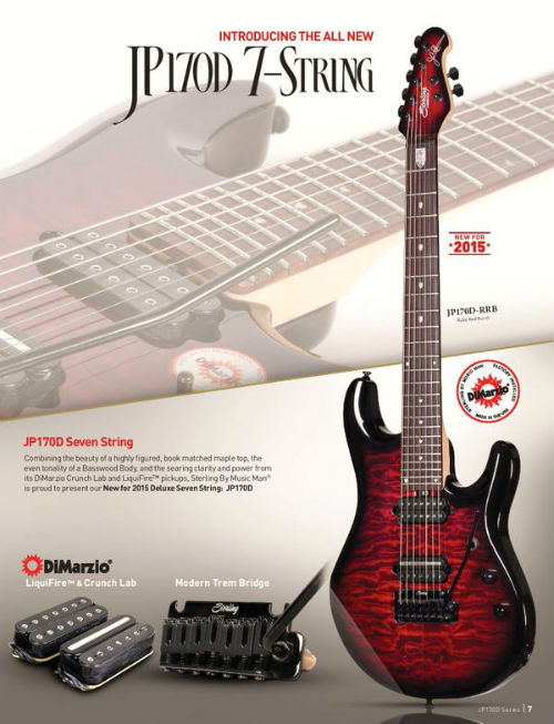 Sterling By Music Man JP170D